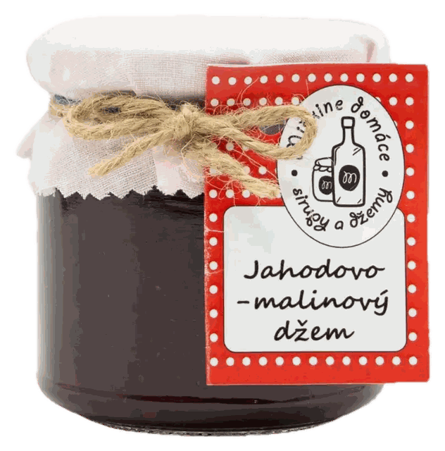 Jahodovo-malinový džem
