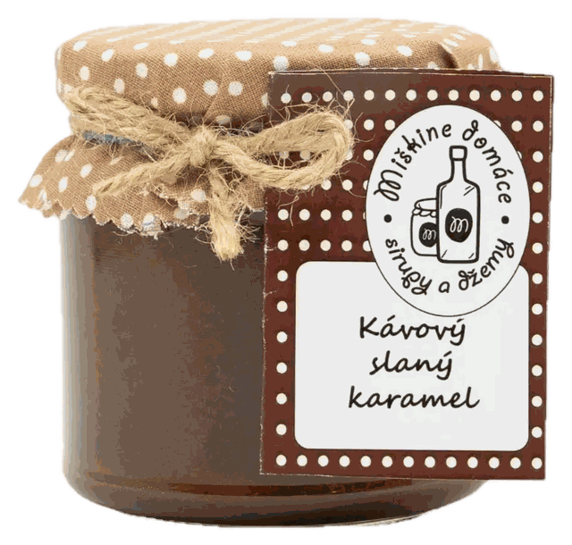 Slaný karamel kávový a čokoládový