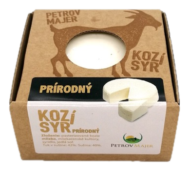 Petrov Majer, čerstvý kozí syr prírodný