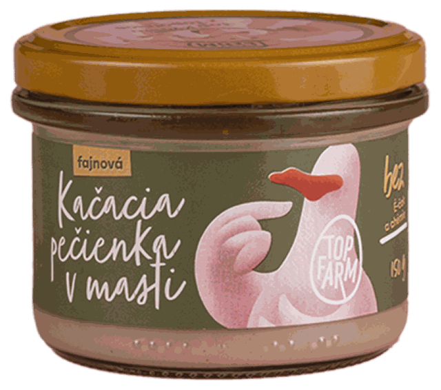 Kačacia pečienka v masti