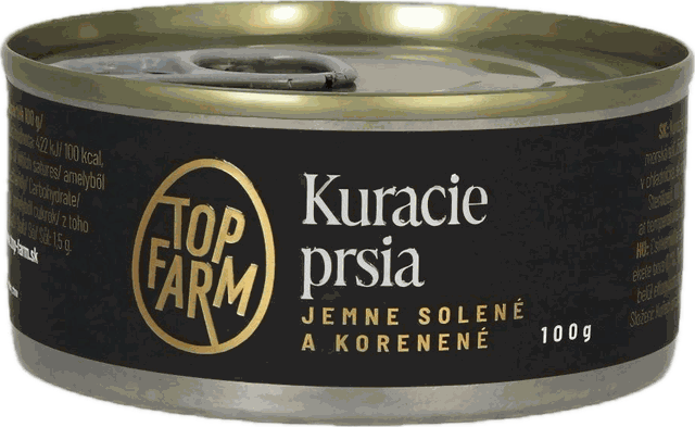 Kuracie prsia jemne solené a korenené