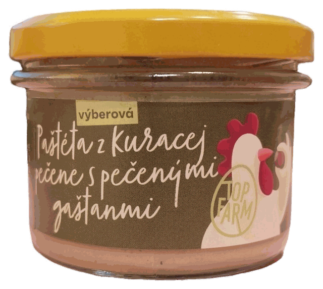 Paštéta z kuracej pečene s pečenými gaštanmi