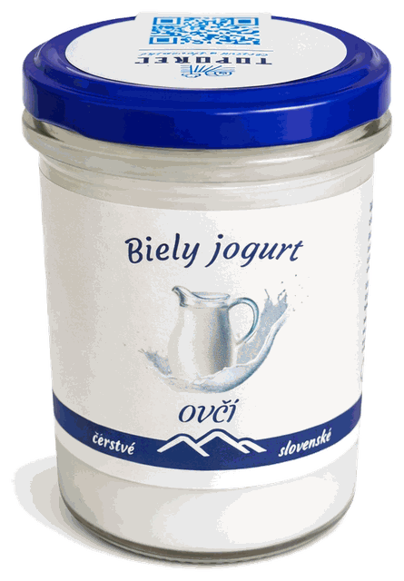 Ovčí jogurt biely