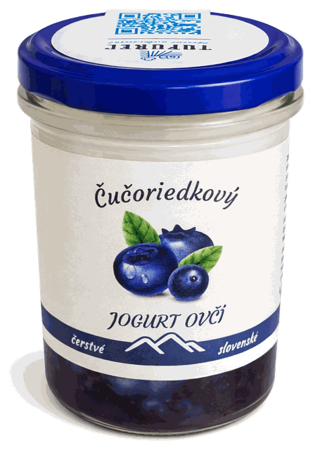 Ovčí jogurt čučoriedkový