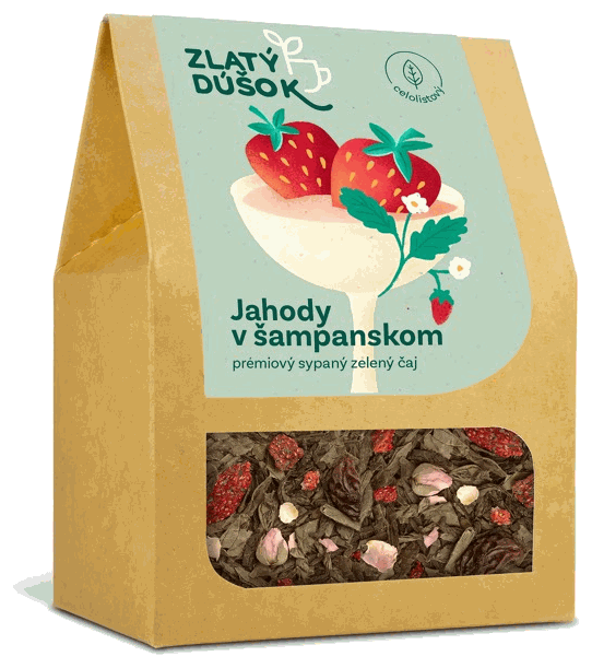 Jahody a ružové šampanské